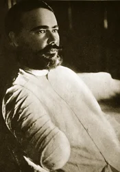 Le général Obregon après que son bras droit a été arraché par une grenade à Santa Ana del Conde, 1915